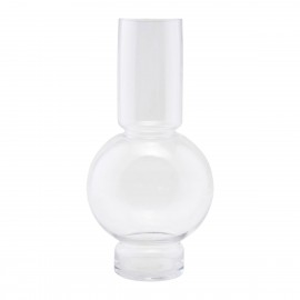 Vase verre transparent design House Doctor Bubble