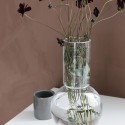 Vase verre transparent design House Doctor Bubble