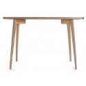 Table d’entrée console épurée en bois Versa Argos