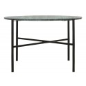 Table basse ronde marbre vert House Doctor The Green