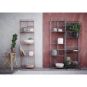 Etagere haute a poser metal grillage rose madam stoltz