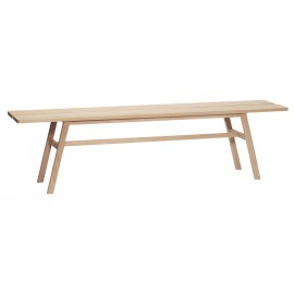 Banc en bois naturel chene hubsch