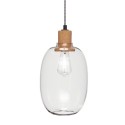 Suspension design verre transparent liege hubsch