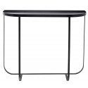 Table console métal noir Bloomingville Harper