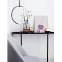 Table console métal noir Bloomingville Harper