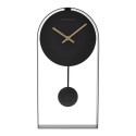 Pendule horloge noire house doctor art