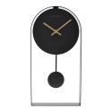 Pendule horloge noire House Doctor Art