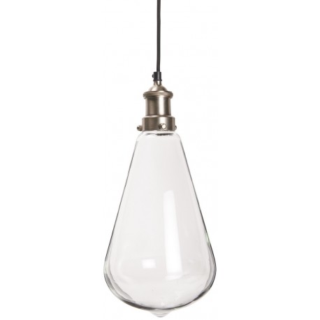 Suspension retro vintage goutte de verre ib laursen