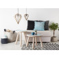 Petite lampe suspension bois Aveva Design Raw