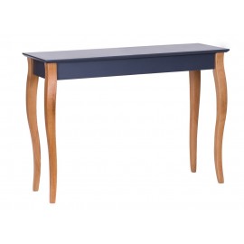 Table console classique graphite bois Ragaba Lillo