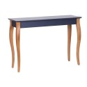 Table console classique graphite bois Ragaba Lillo