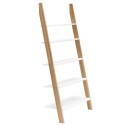 etagere echelle murale blanche bois ragaba ashme