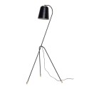 Lampadaire metal noir design scandinave hubsch