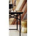 Tabouret en aluminium dore grave madam stoltz