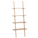 Étagère échelle scandinave bois chêne naturel Hübsch