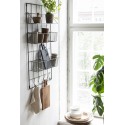 Etagere campagne chic metal grillage avec crochets ib laursen