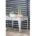 table basse porte plantes en zinc ib laursen