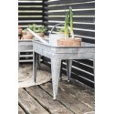 Table basse porte plantes en zinc IB Laursen