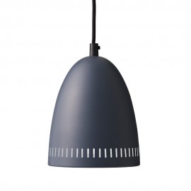 Suspension métal gris anthracite Super Living Dynamo 19 cm