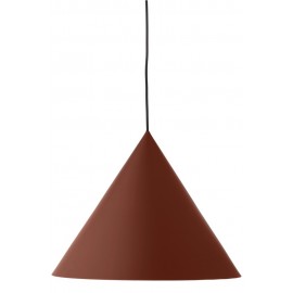 Suspension conique design métal rouge Frandsen Benjamin XL