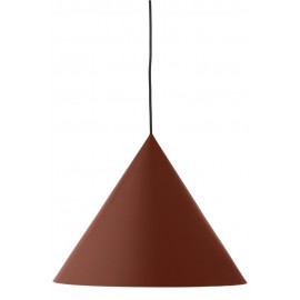 frandsen benjamin suspension conique design rouge poudre