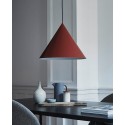 frandsen benjamin suspension conique design rouge poudre