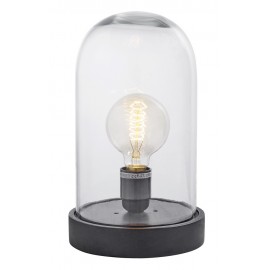 lampe sous cloche de verre nordal dome