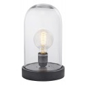 Lampe sous cloche de verre Nordal Dome