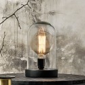 lampe sous cloche de verre nordal dome