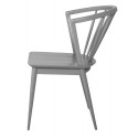 Chaise design grise bois Bloomingville Laura