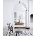 bloomingville laura chaise design grise bois