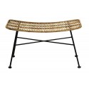 bloomingville dom tabouret en rotin tresse