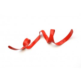 Headsprung Mini Ribbon Appendiabiti da parete design metallo rosso