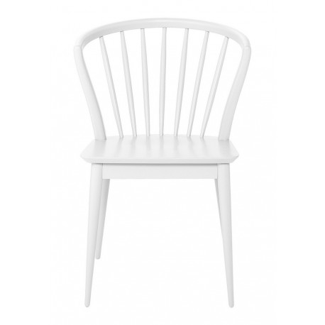 Chaise scandinave blanche bois Bloomingville Laura