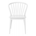 bloomingville laura chaise scandinave blanche bois