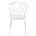 Chaise scandinave blanche bois Bloomingville Laura