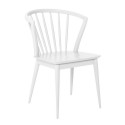 bloomingville laura chaise scandinave blanche bois