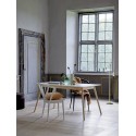 bloomingville laura chaise scandinave blanche bois