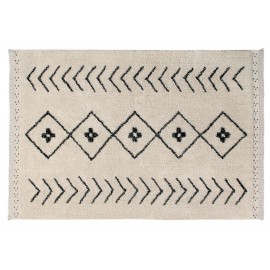 lorena canals bereber rhombs tapis lavable 140 x 210 cm