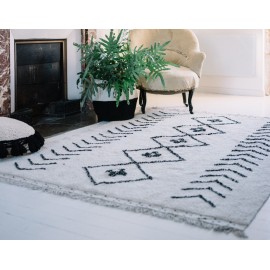 Tapis lavable berbère coton Lorena Canals Bereber Rhombs