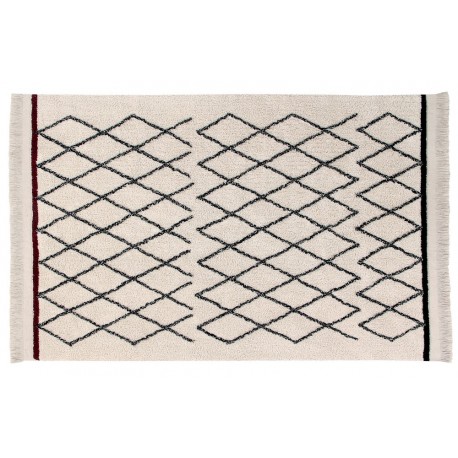 Tapis lavable en machine Lorena Canals Bereber Crisscross 140 x 210 cm