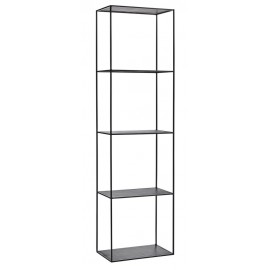 etagere a poser colonne metal noir madam stoltz