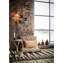 tapis style retro vintage jute marron madam stoltz