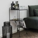 house doctor trolley use desserte design metal noir