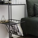 Desserte design métal noir House Doctor Trolley Use