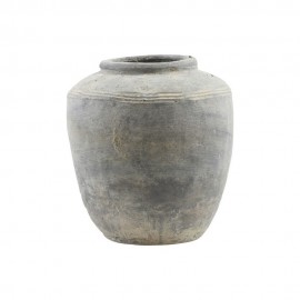 Vase effet béton gris House Doctor Rustik