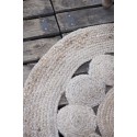 tapis rond jute naturel tresse deco d 100 cm ib laursen 6592-30
