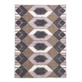 Tapis déco motif géométrique coton House Doctor Art