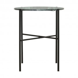 Table basse d'appoint marbre métal House Doctor The Green