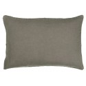 Housse de coussin rectangulaire lin gris IB Laursen 40 x 60 cm